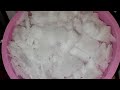 Refrozen crunchy humidifier freezer frost roof edges and sides iceeating asmr asmrice