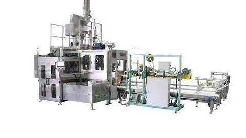 25kg medical powder automatic packing machine / bagging machine and robot palletizing machine
