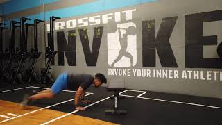 Burpee Step up