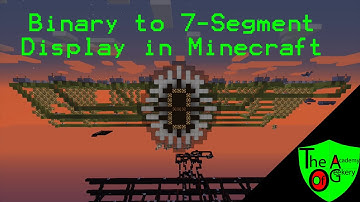 Minecraft Binary To 7-Segment Display V2 [Update]