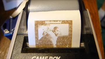 Gameboy Printer and Camera!