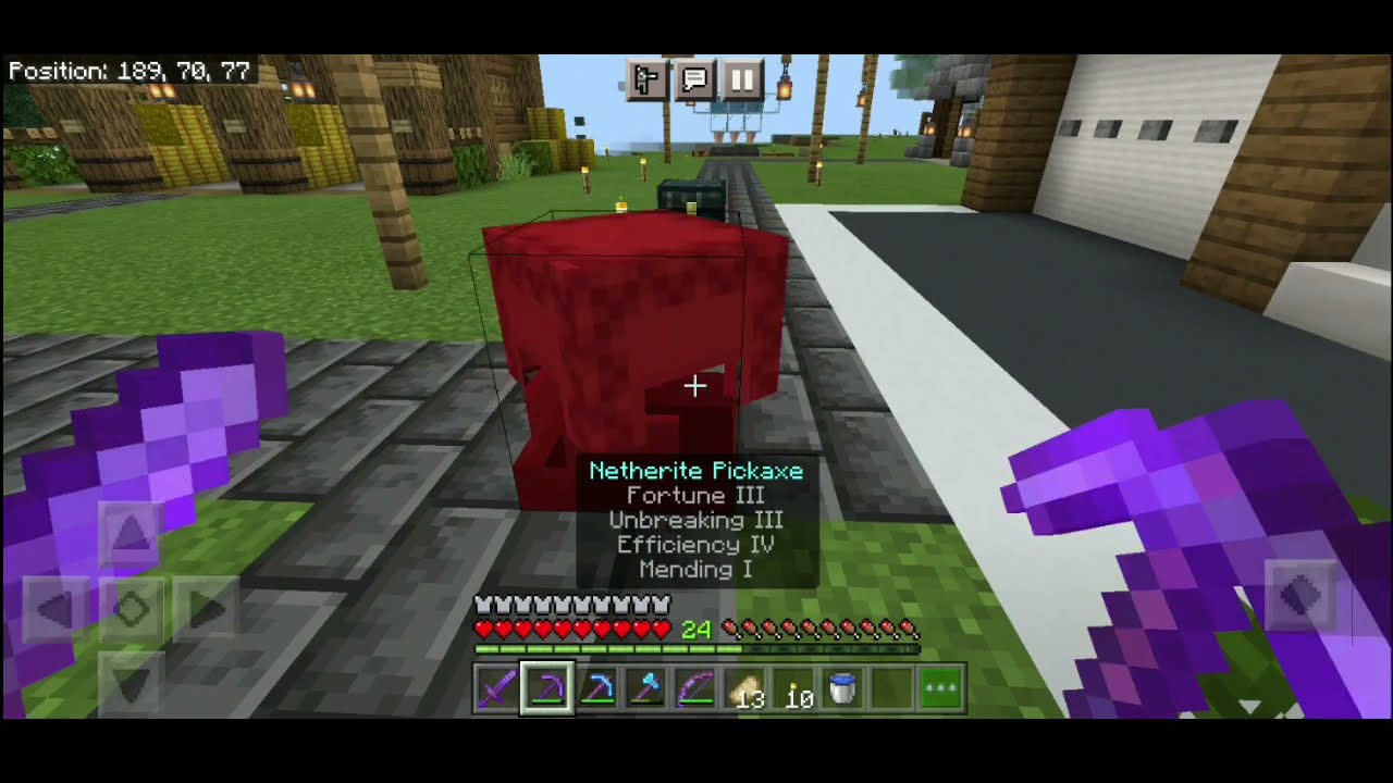 I MADE AN INFINITE MELON FARM IN MINECRAFT PE Part 28 LordN Gaming