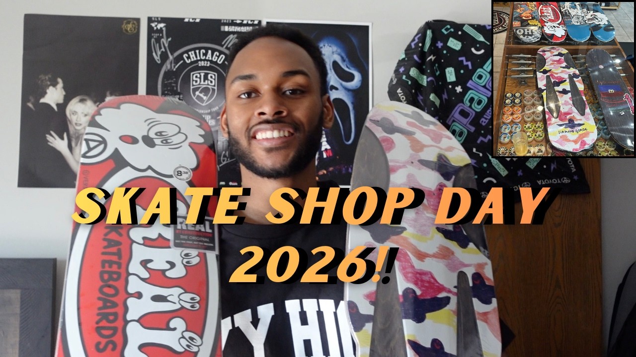Skate Shop Day 2026!!! REAL Verdy, Krooked Diamond Quade + My Signed Personal Skateboard 🔥🔥🔥🛹🛹