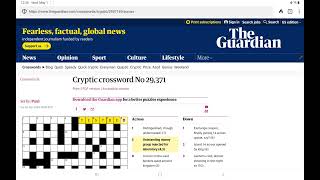 Guardian Cryptic Crossword (Wednesday, 1 May 2024)