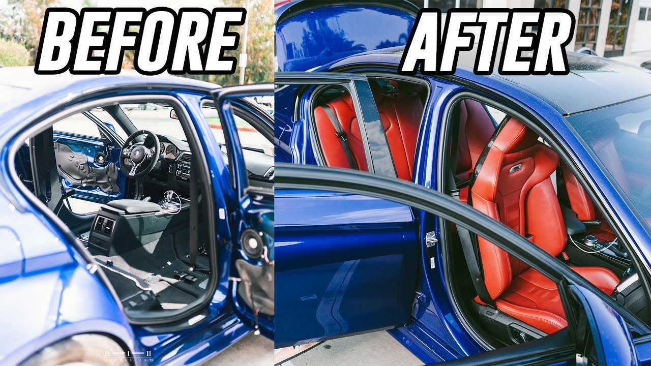 BMW F80 M3 FULL INTERIOR SWAP!! (Crazy Transformation) YouTube