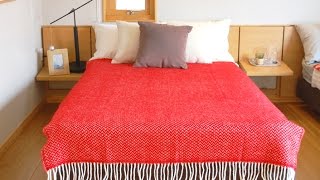 【DIY】ブランケット１枚でインテリアとして活用する方法♡～How to use as an interior with a single blanket.