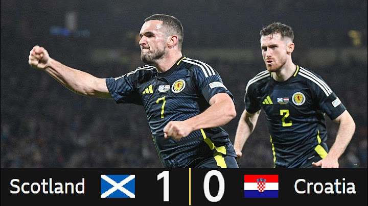 SUPER JOHN MCGINN! SCOTLAND 1-0 CROATIA | MATCH REVIEW | NATIONS LEAGUE A