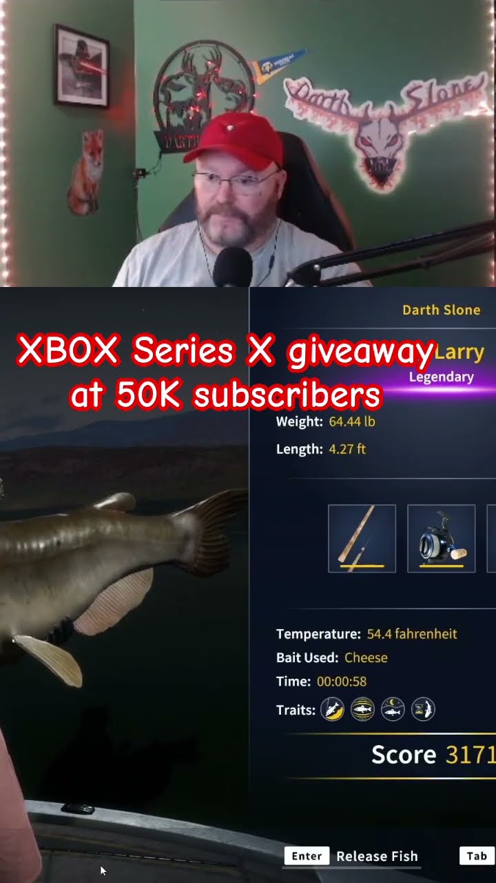 Big Larry September 20 #fishing #gaming #darthslone