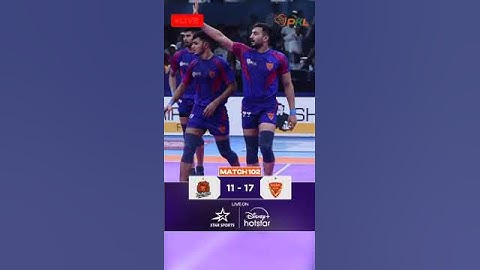 Ashu Malik steals the match for Dabang Delhi with a 5️⃣ Point Super Raid 🔥