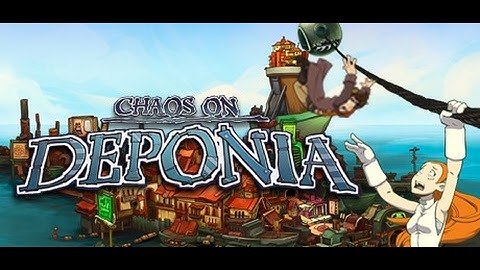 Chaos On Deponia Gameplay Walkthrough Point & Click Adventure NO COMMENTARY