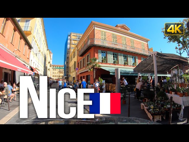 Nice, France 🇫🇷 City Drive in 4K