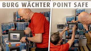 Burg Wächter Point Safe - Zahlencode Einstellen