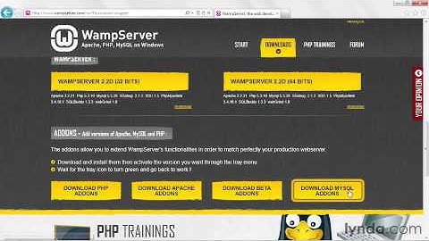 Installing Apache, MySQL, and PHP-00-01-welcome