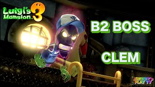Luigis Mansion 3 - B2 Boss Fight Clem