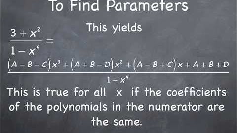 Partial Fraction Decomposition