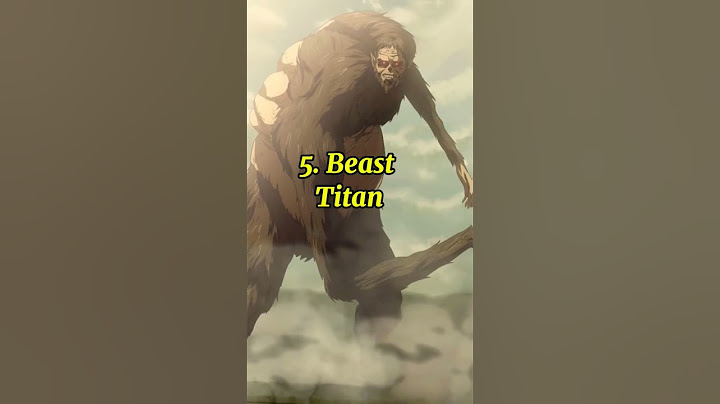 All 9 Titans ranked in Attack on titan #aot #erenyeager #reinerbraun