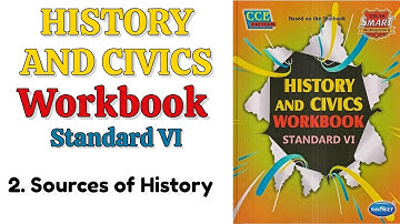 Std. 6 | History & civics | Lesson 2 | Sources of History | Digest Answers | workbook answer