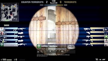 CS:GO - SADDOO Scout HS wallbang (HD)