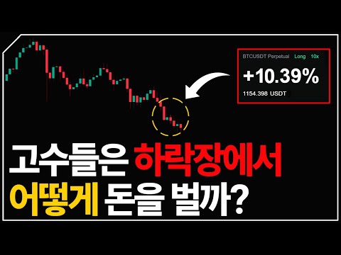 코인 대폭락장? 저는 한시간만에 150만원 벌었습니다.[실제 매매 영상]