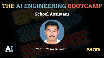 Schoolassistent door Vipin Vijayan Nair - AI Engineering Demo Day Cohort 08 #demoday