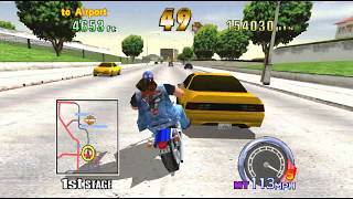 HarleyDavidson & L.A. Riders arcade 60fps