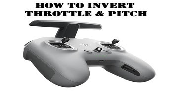 How to Invert controls on DJI Remote Controller 2! RC 2 Full Video tutorial, Invert Throttle & Pitch