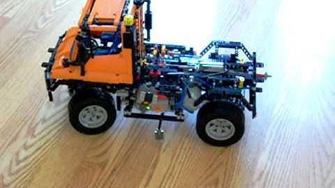 Lego Unimog 8110 with RC controler