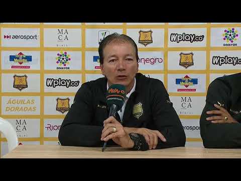 Rueda de prensa Águilas Doradas tras su partido con Cali