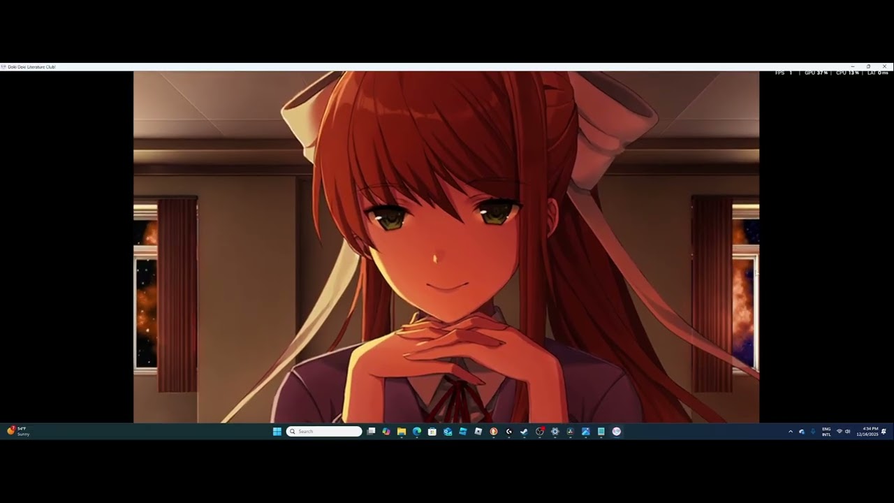 Christmas Special-Doki Doki Literature Club playthrough: Episode 3: Mixed route.