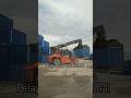 Reach Stacker Kalmar pelayanan maksimal #reachstacker #container #automobile #motivation