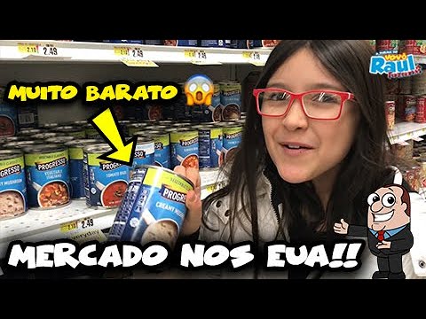 FAZENDO COMPRAS NO MERCADO NOS EUA! | LÍVIA OLIVEIRA | VOVÔ RAUL