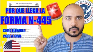 ENTREVISTA DE CIUDADNIA | FORMA N-445 | detalles de como llenarla y lo que es ⚠️🇺🇸⚠️ #CITIZENSHIP