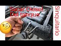 COMO SACAR EL DIESEL SIN QUITAR EL TANQUE DEL CARRO O TROCA