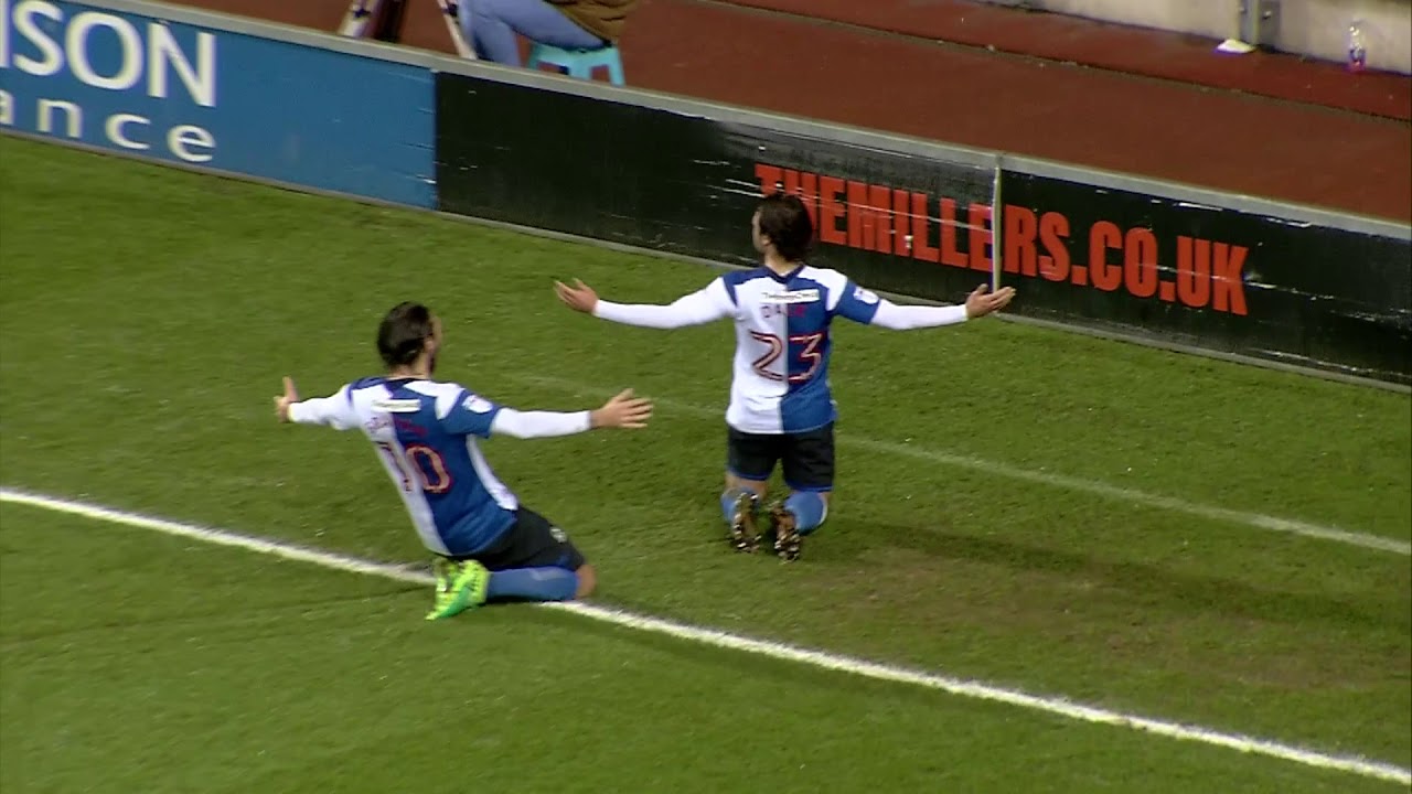 Rotherham v Blackburn football score