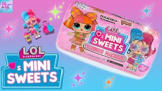 LOL SURPRISE MINI SWEETS VENDING MACHINE SERIES 3 UNBOXING REVIEW!