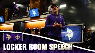 Kevin O’Connell’s Locker Room Speech Following Victory vs. New Orleans Saints