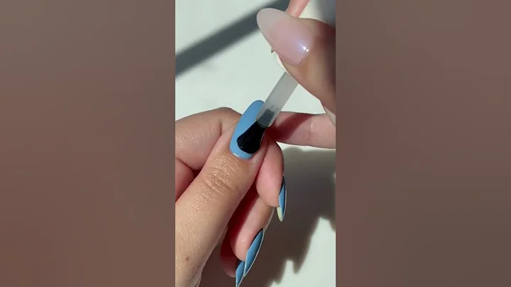 Revealing My Favorite Matte Top Coat❗ #matte #topcoat #nail #nailpolish #tiktok #fyp