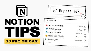 10 MUSTKNOW Notion Tips For 2024 (you WON'T have heard before)