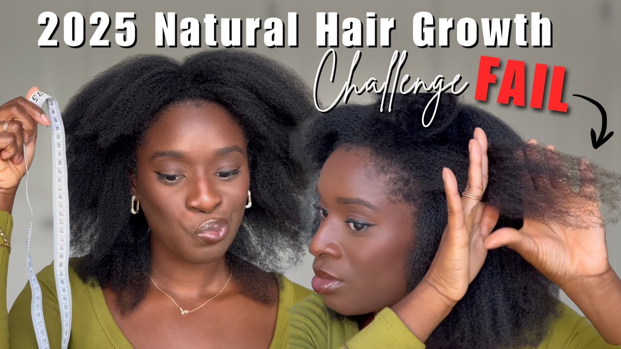 Я ОТСТУПИЛА | Итоги конкурса Natural Hair Growth Challenge 2025 за 9 месяцев (Проверка длины №3)