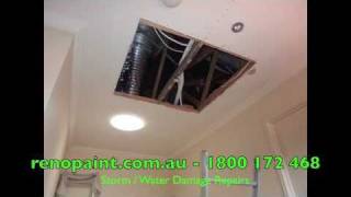 Ceiling Repair - Water Damage / Storm Damage