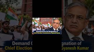 Election Chief Faces Rising Resignation Demands Over India’s Voter List Row