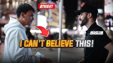 Atheist Shocked By Muslim After Questioning The Prophet