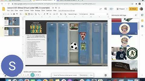Lesson 0.01: Bitmoji Virtual Locker Directions Video
