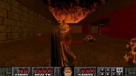PSX DOOM Fall of Triton - Level 21 - Madness