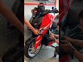 video 2 MTN 47 Bwarna hitam dan putih fairng guard juga, biar lebih aman