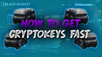 HOW TO GET CRYPTOKEYS FAST TUTORIAL (Black Ops 3) CALL OF DUTY