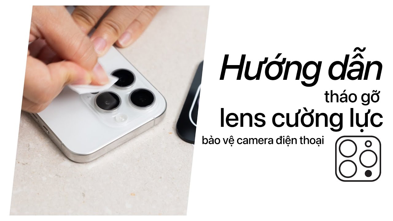 Hướng dẫn gỡ dán lens bảo vệ camera iphone - YouTube