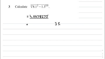 IGCSE EXTENDED Mathematics 2019 MAY/JUNE Paper 2 Variant 1 Question 3