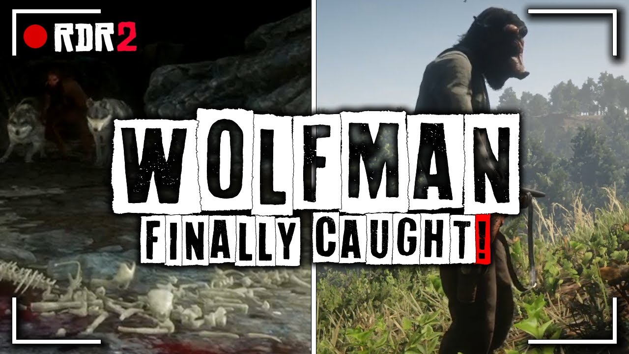 Wolf Man Rdo Catching the Wolf Man in Red Dead Redemption 2 – Rare Event Gameplay ...