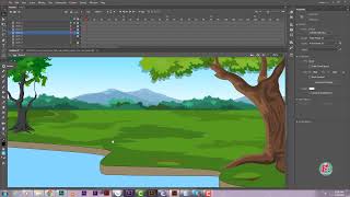 Adobe Animate cc & Flash Lesson 50 | How To Make Background in animate cc|Adobe flash hindi tutorial